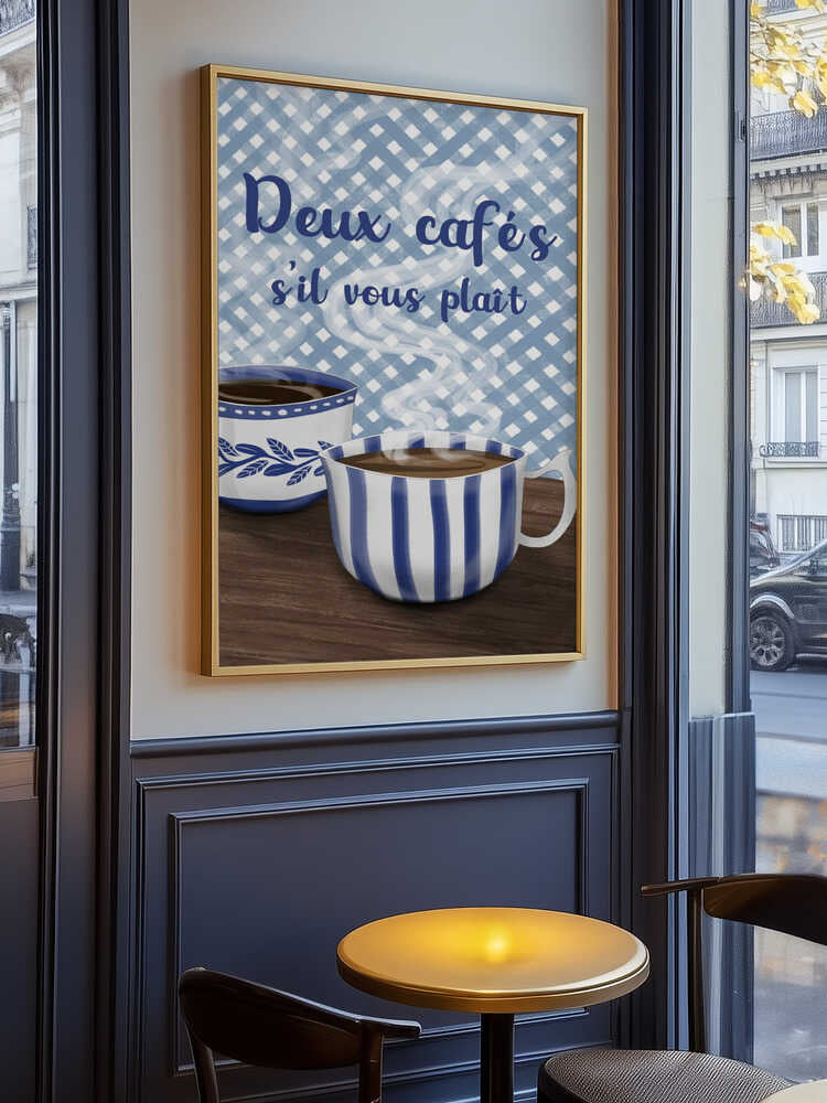 Two coffees please Poster