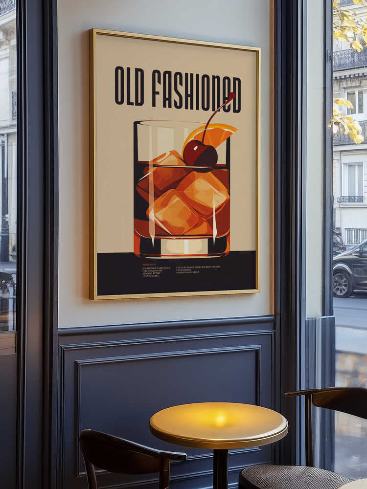 Old Fashioned Poster