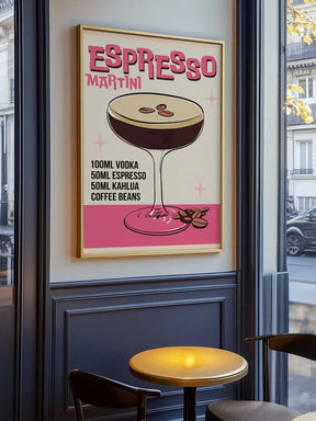 Espresso Martini Poster