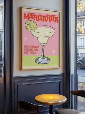 Margarita Cocktail Poster