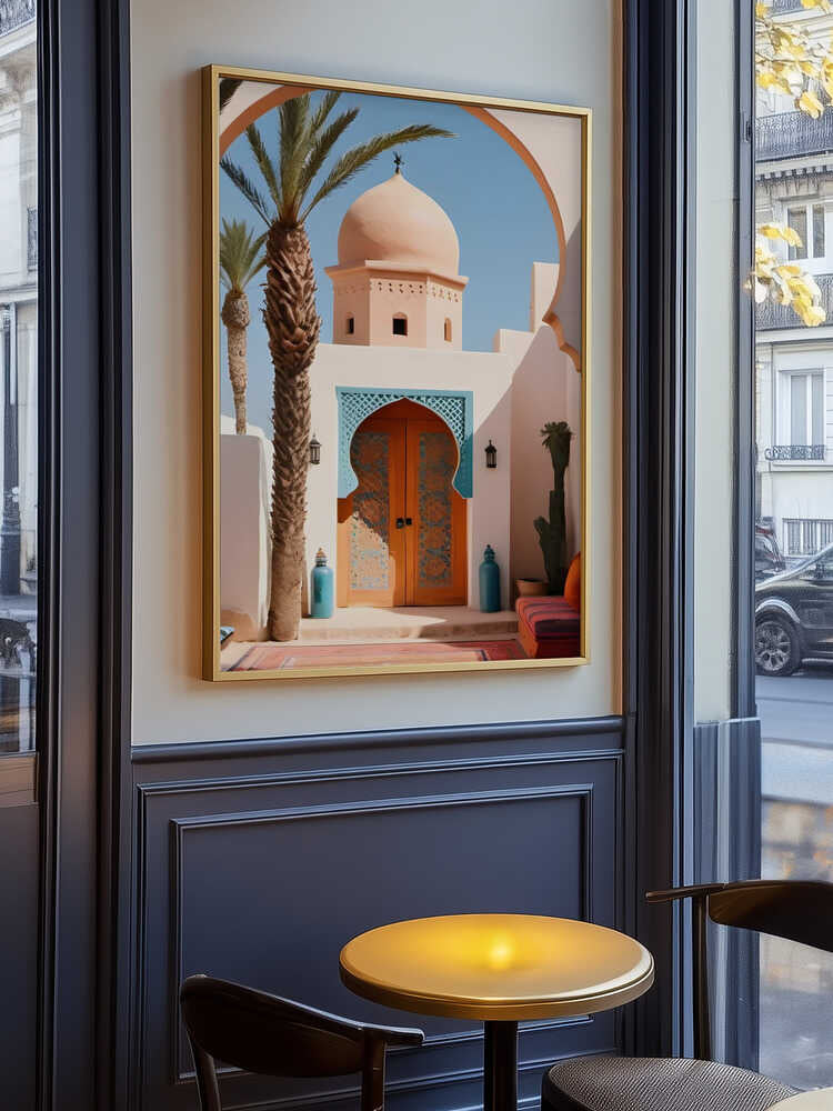 Bohemian Arches Poster