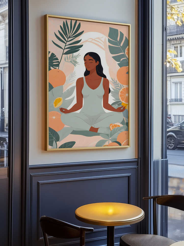 Citrus Meditation Poster