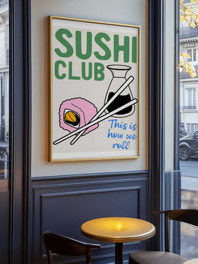 A3 Sushi Club 01.png Poster
