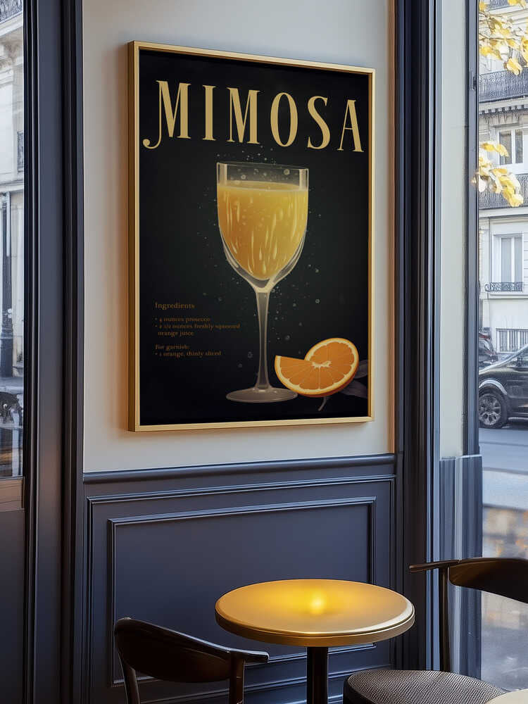 Bubbly Morning Delight Poster