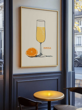 Bubbly Brunch Vibe Poster