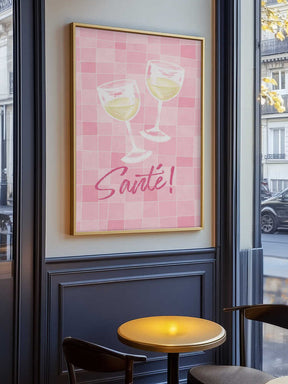 Cheers in Pink! Poster
