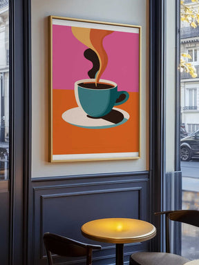 A3 Coffee Steam Pink Final 01 01.png Poster