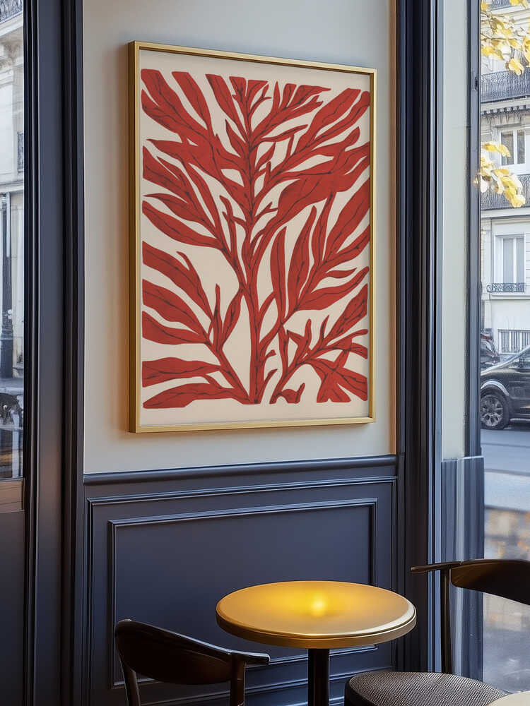 The Tree Branch with Leaves Poster