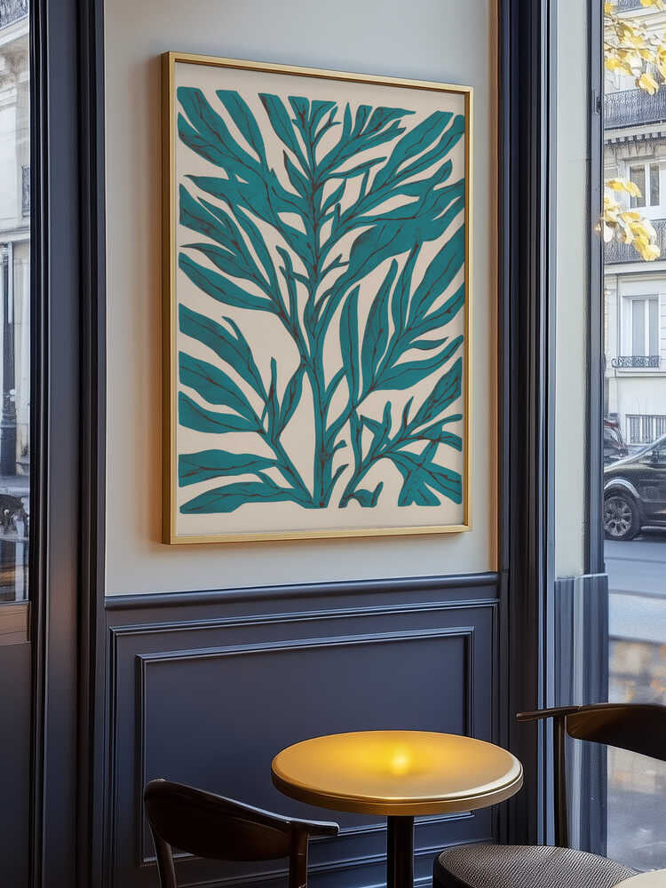 The Tree Branch with Leaves Poster