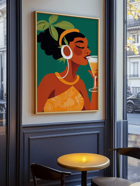 Drink In the Tropics Poster