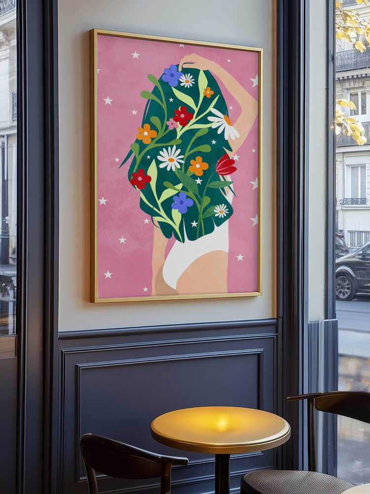 Floral Daydreams Poster
