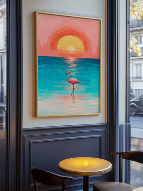 Just Vibin’ By the Sea Poster