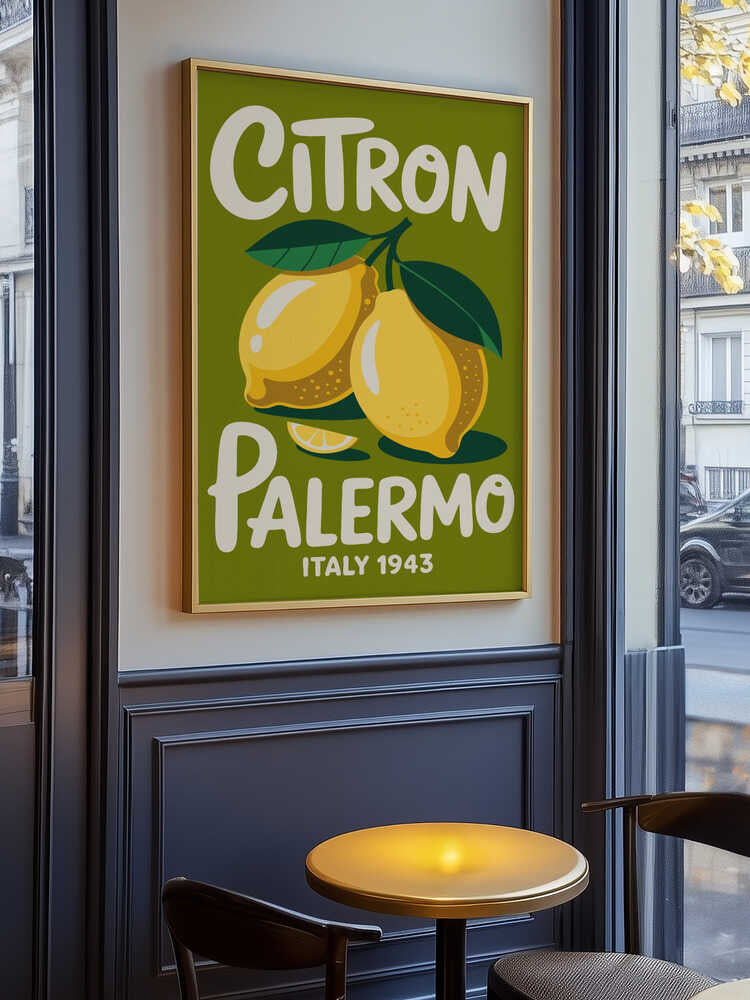 Lemon Harvest Poster