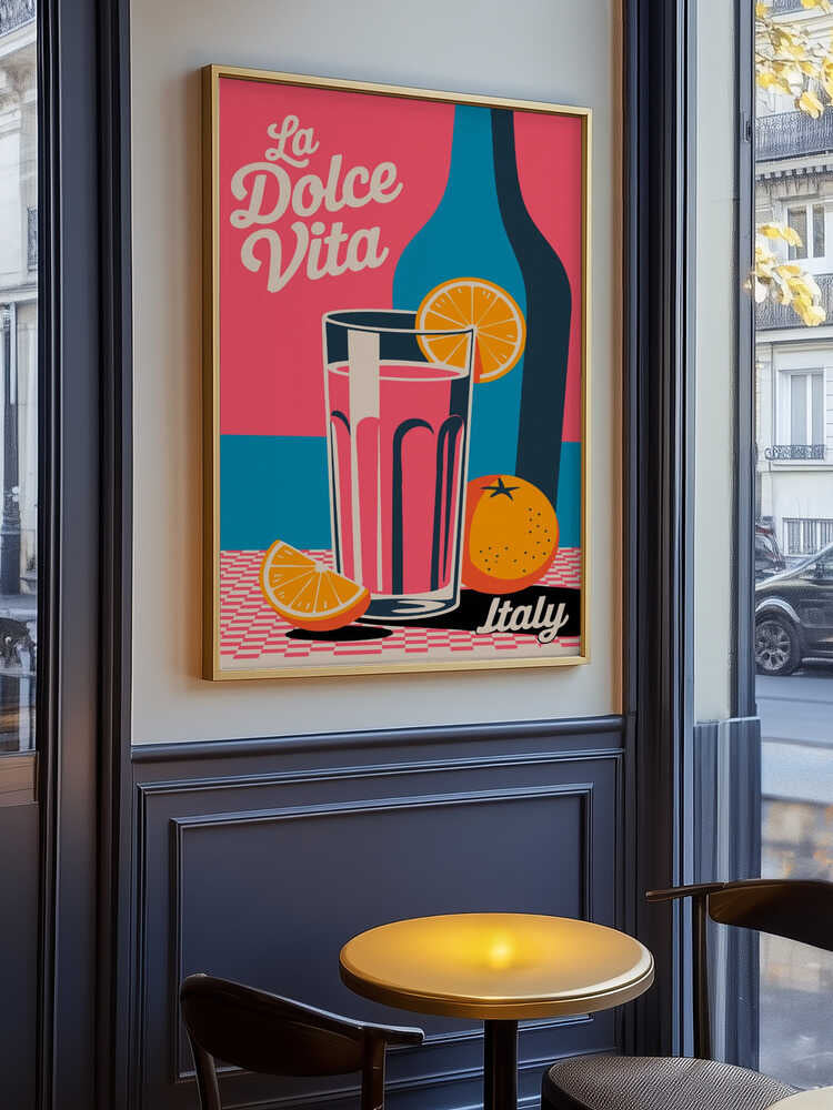 Citrus Delight Italy Poster