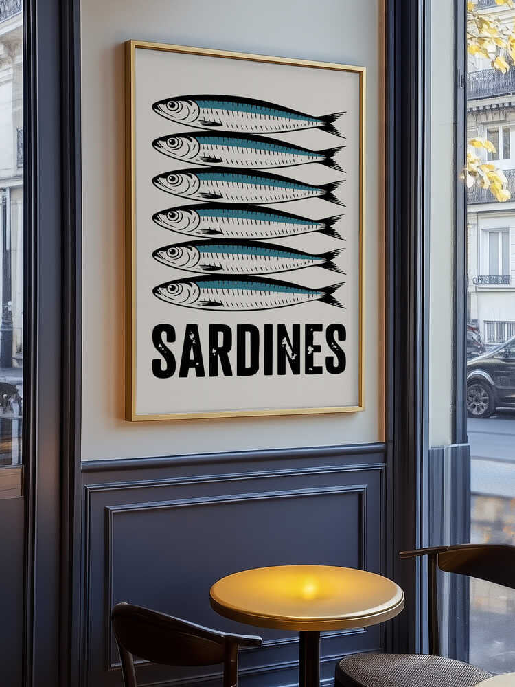 Sardine Parade Poster