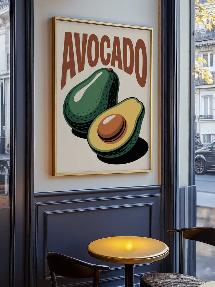 Avocado Delight Poster