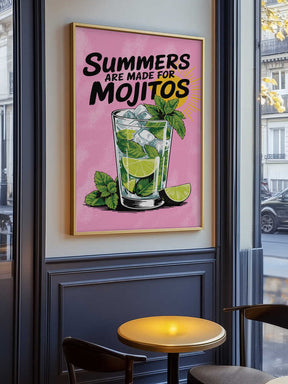 Summer Mojito Poster
