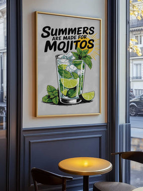 Summer Mojito Poster
