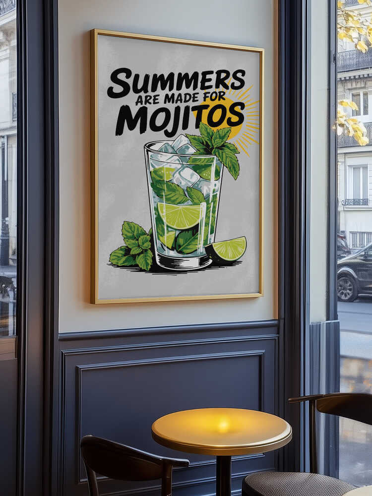 Summer Mojito Poster