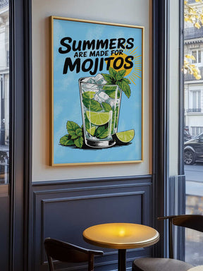 Summer Mojito Poster