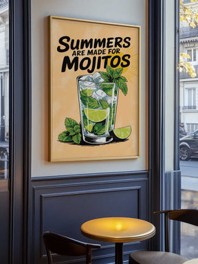 Summer Mojito Poster