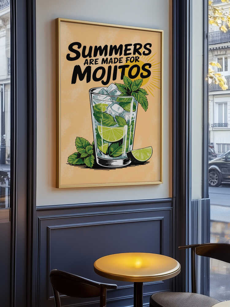Summer Mojito Poster