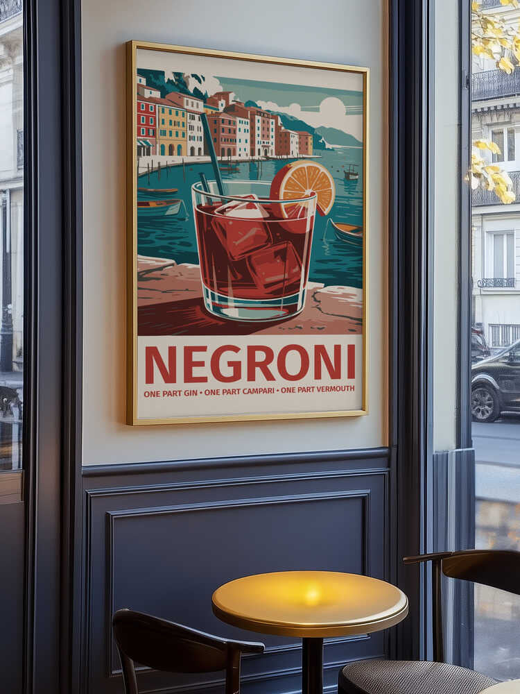 Negroni Vintage Poster