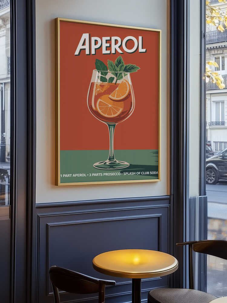 Aperol Vintage No 2 Poster