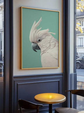 White Cockatoo Poster