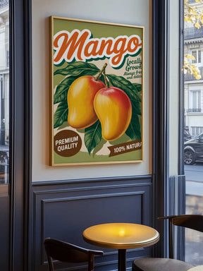Mango Vintage Poster