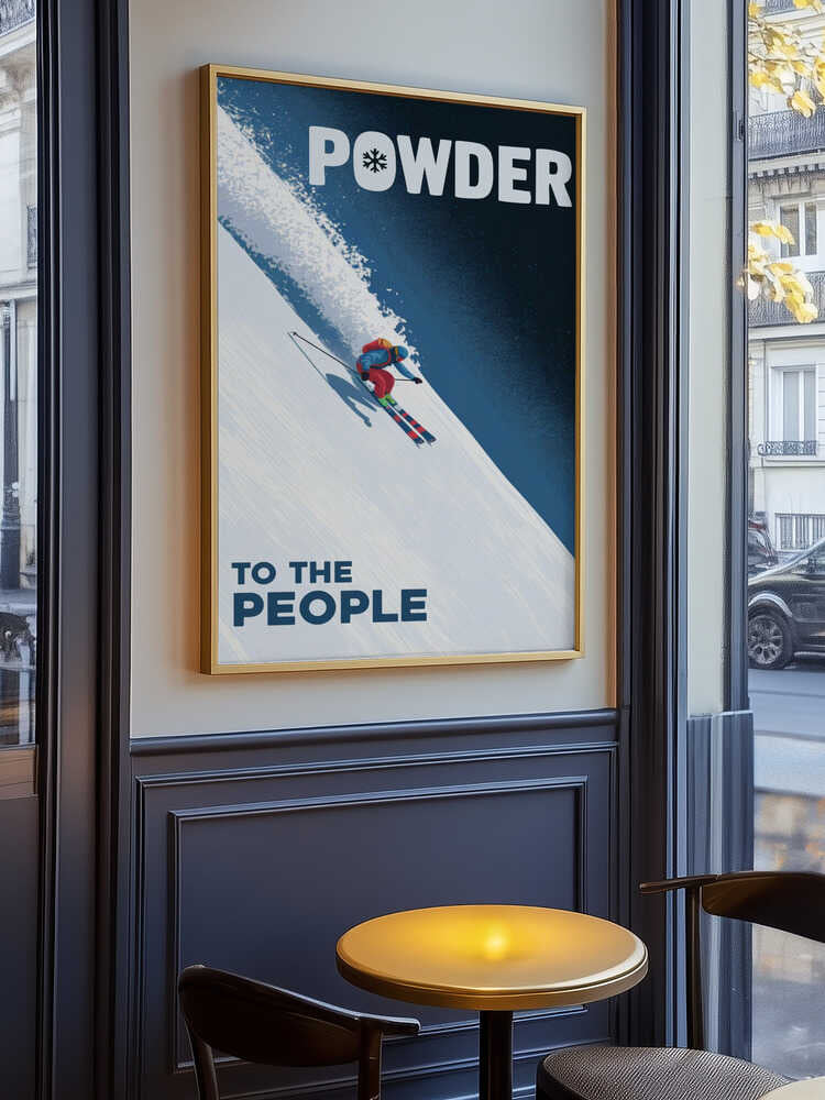 Powder To the People Poster