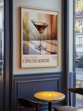 Classic Cocktails - Espresso Martini Poster