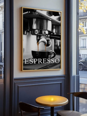Espresso Machine Poster