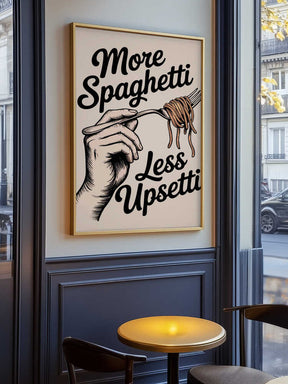 More Spaghetti, Less Upsetti Poster