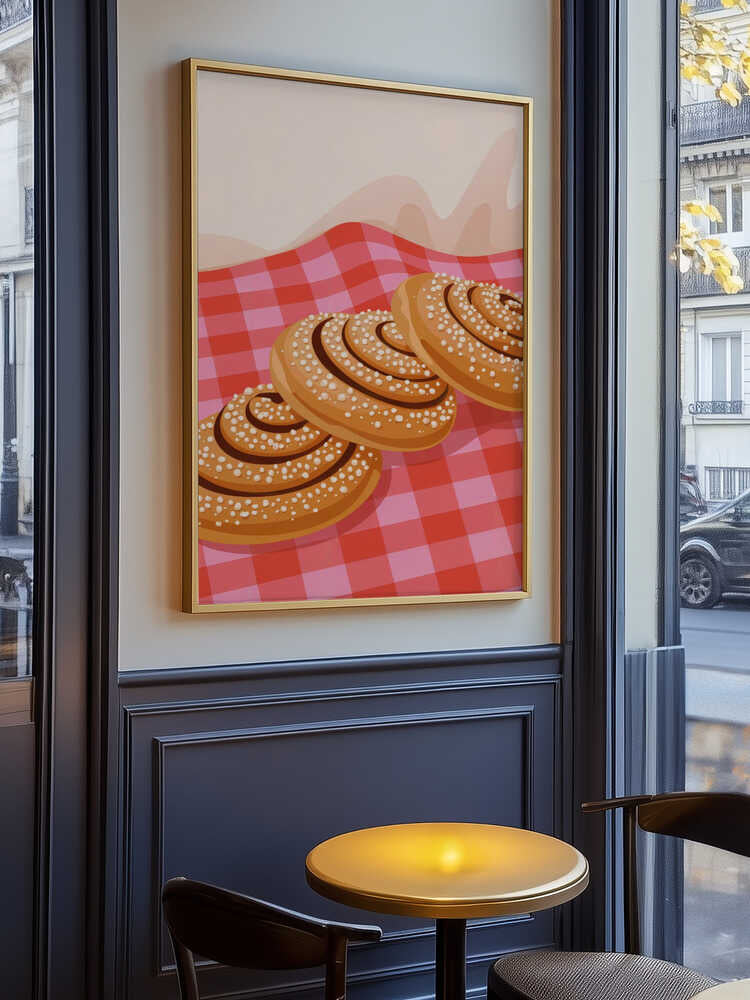 Swedish Cinnamon Buns Poster