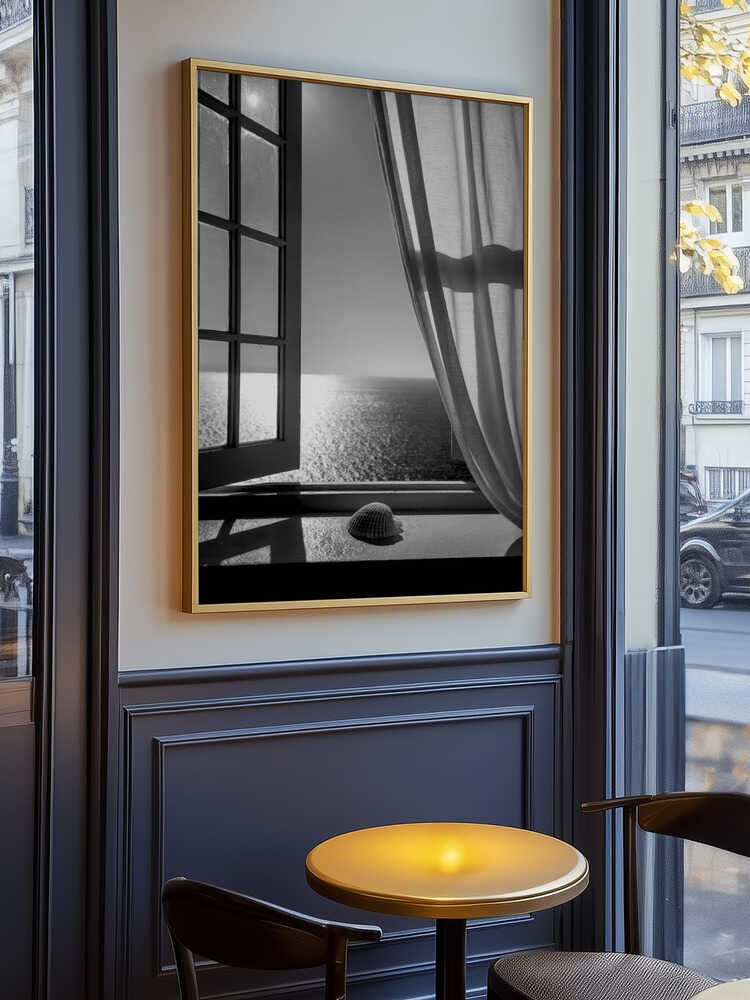 The Seashell In the Window Poster