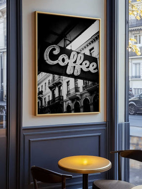 Vintage Coffee Sign No 1 Poster