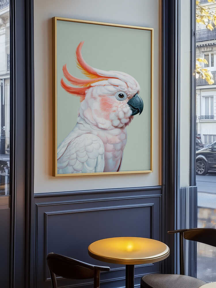 White Cockatoo No 1 Poster