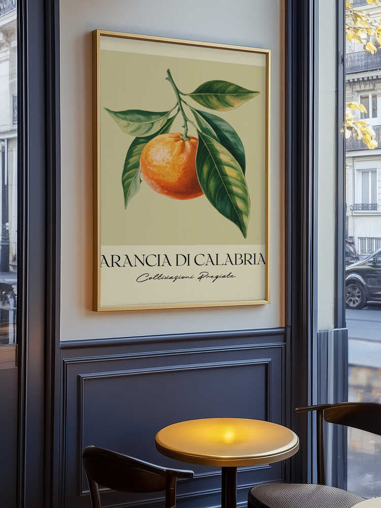 Arancia Di Calabria Poster