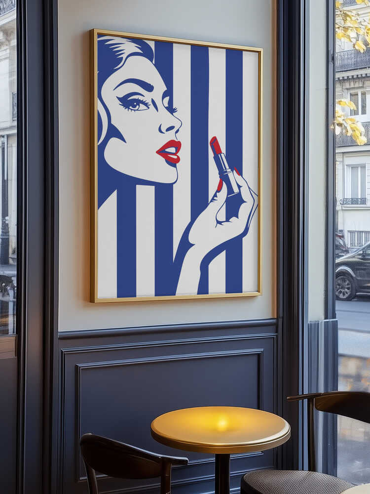 Put On Some Lipstick Poster