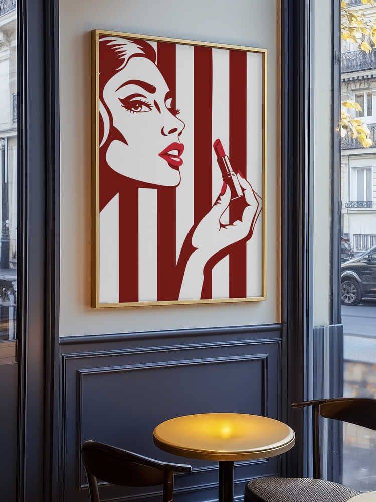 Put On Some Lipstick Poster