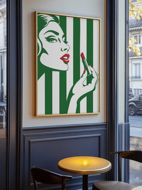 Put On Some Lipstick Poster