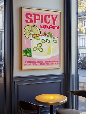 A3 Spicy Margs 5 Pink 01.png Poster
