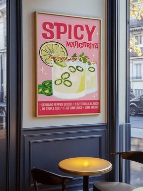 A3 Spicy Margs 5 Pink A3 Plus 01.png Poster