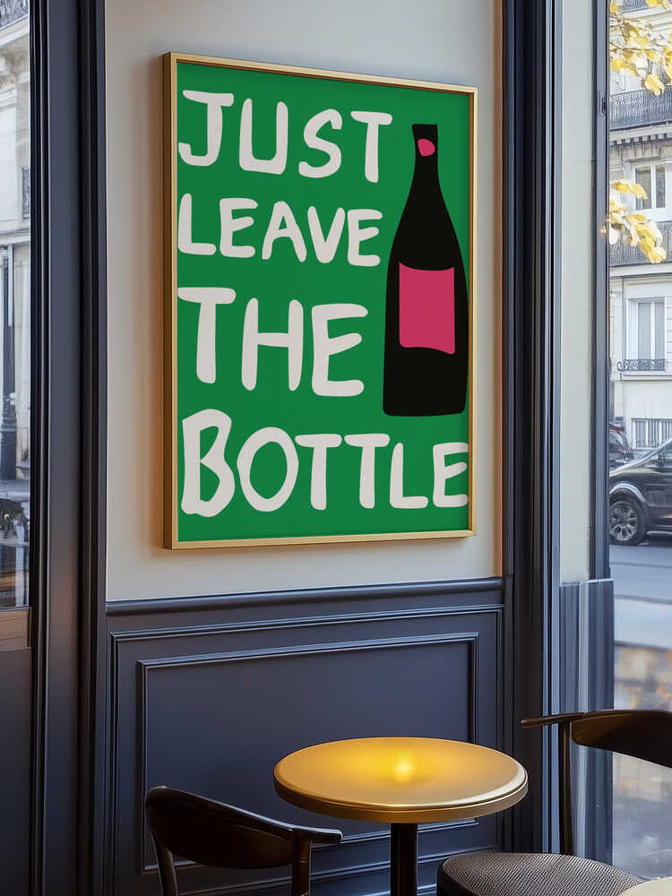 A4 Leave the Bottle 01.png Poster