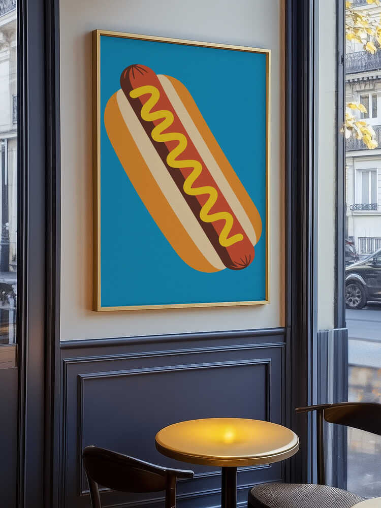 The Hot Dog Poster