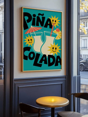 Sunny Pina Colada Poster