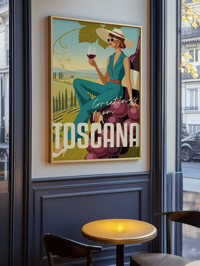 Greetings From Toscana Poster