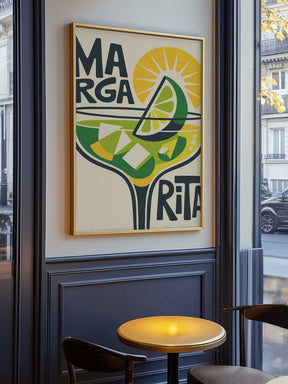 Sunny Margarita Poster