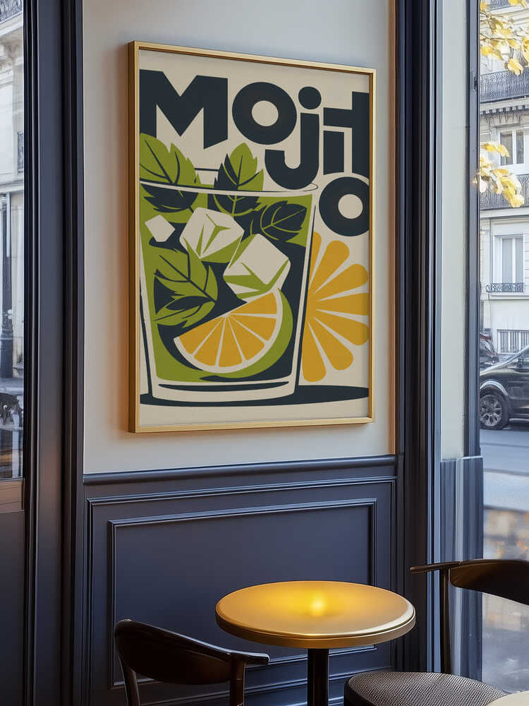 Sunny Mojito Poster
